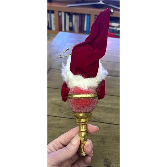 Vintage Santa Claus Christmas Tree Ornament - Picture 4 of 4